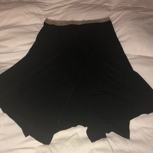 Free people black skirt
